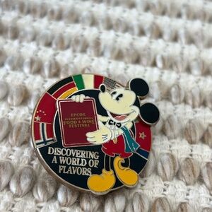 Disney Mickey Mouse Enamel Pin - Multicolor